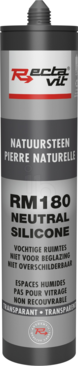 Packshot RM 180 Natuursteen (Neutral Silicone) - 310 ml - Transparant